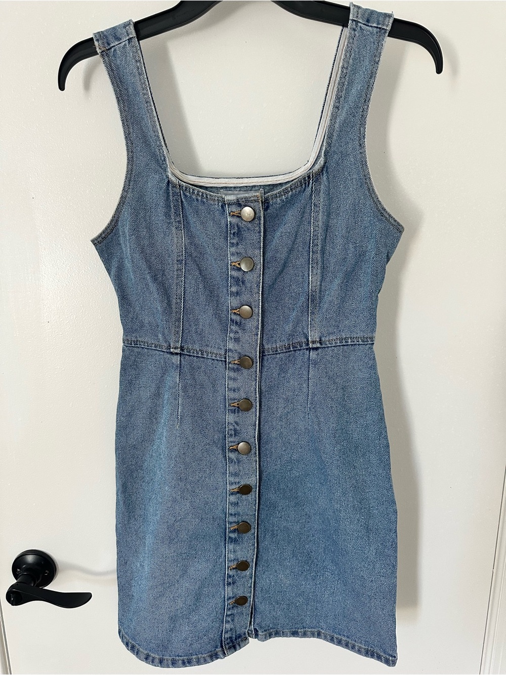 Urban outfitters Denim Button-Front Dress